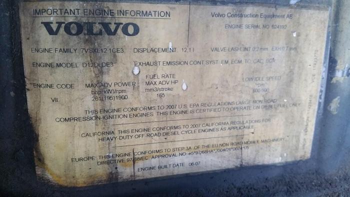 Used 2007 VOLVO L150E