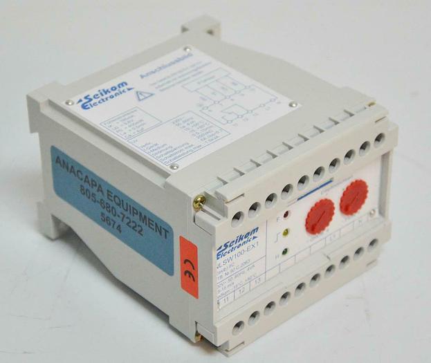 Used Seikom Electronic NLSW100-EX1 NLSW Air Flow Monitor 5674 N