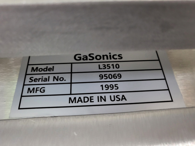 Used 1995 Gasonics L3510