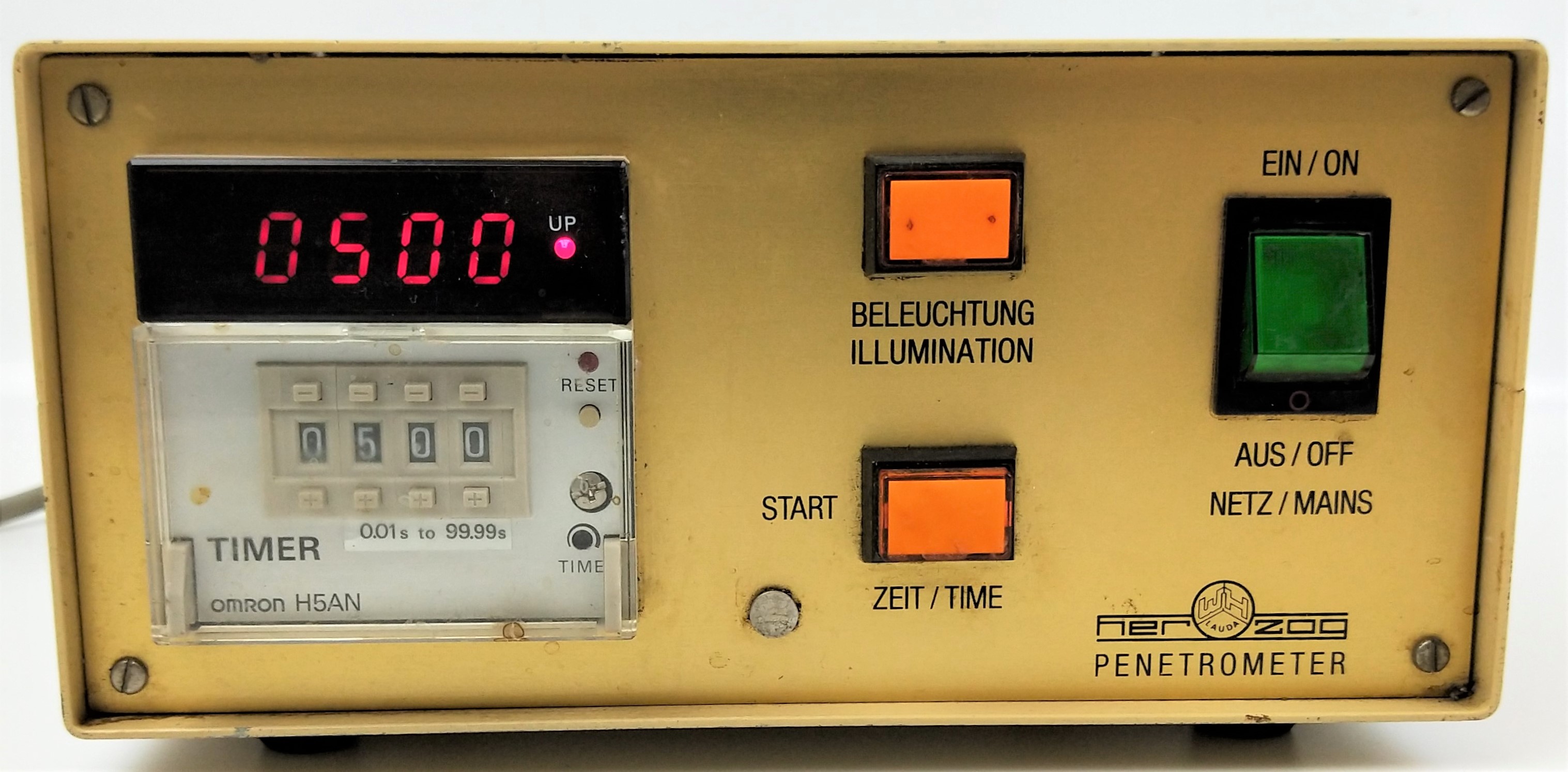 Used Herzog Timer for Penetrometer