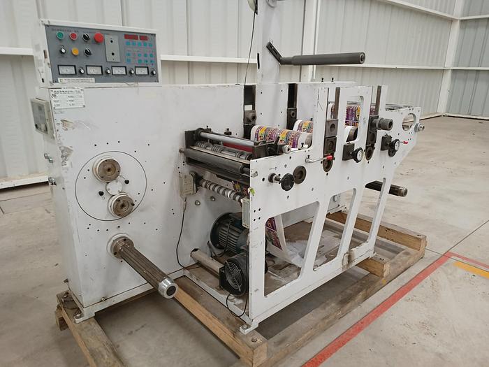 Usado Troqueladora rotativa cortadora de torreta de etiquetas