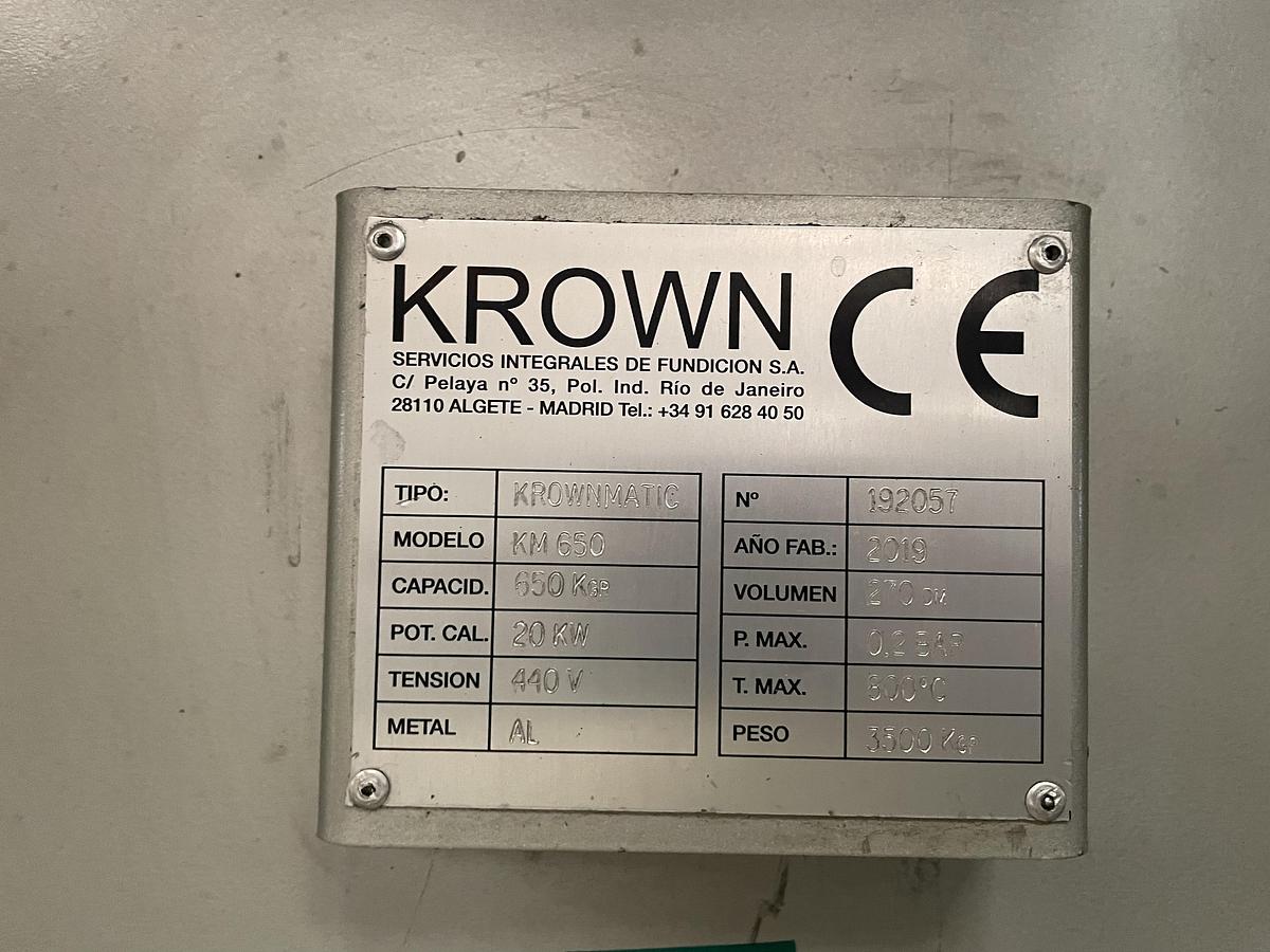 Usado 🔥 HORNOS DOSIFICADORES KROWN KM650 EN VENTA 🔥