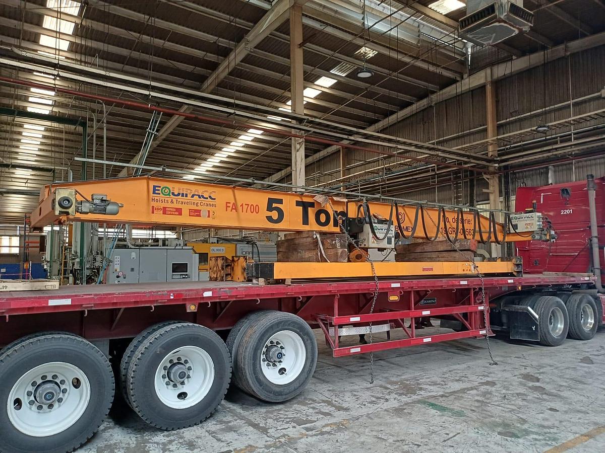 Usado 🏗️ GRÚA VIAJERA APOYADA 10/5 TON EN VENTA 🏗️