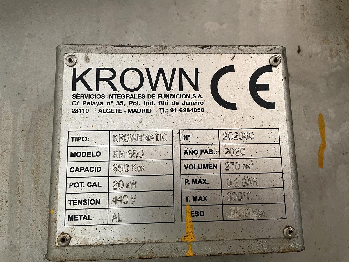 Usado 🔥 HORNOS DOSIFICADORES KROWN KM650 EN VENTA 🔥