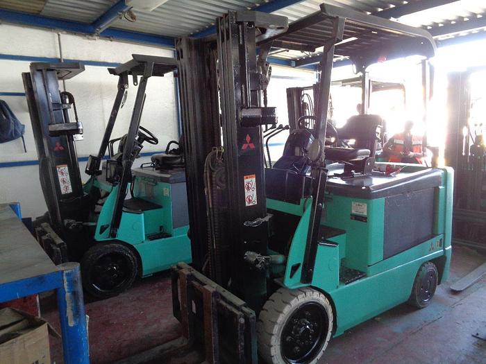 Usado 2012 MITSUBISHI LOTE 8 MONTACARGAS ELECTRICOS