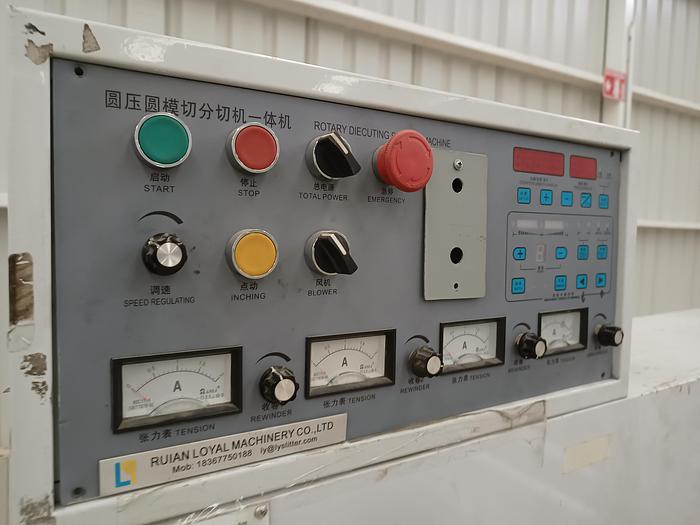 Usado Troqueladora rotativa cortadora de torreta de etiquetas