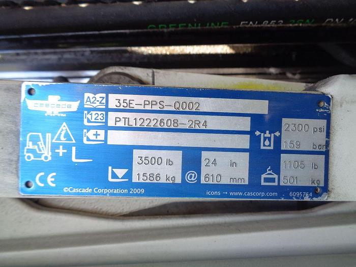 Usado 2012 MITSUBISHI LOTE 8 MONTACARGAS ELECTRICOS