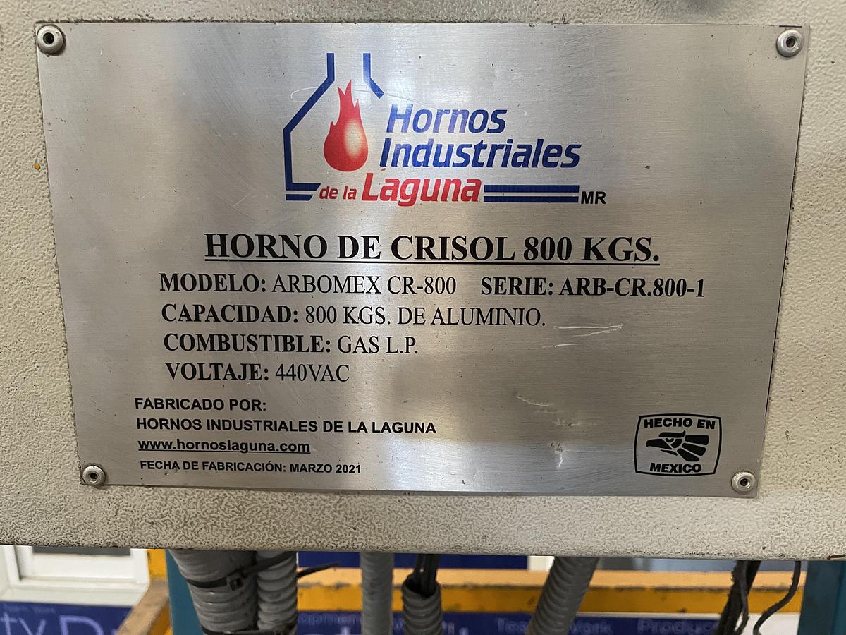 Usado 🔥 HORNO DE CRISOL BASCULANTE 🔥