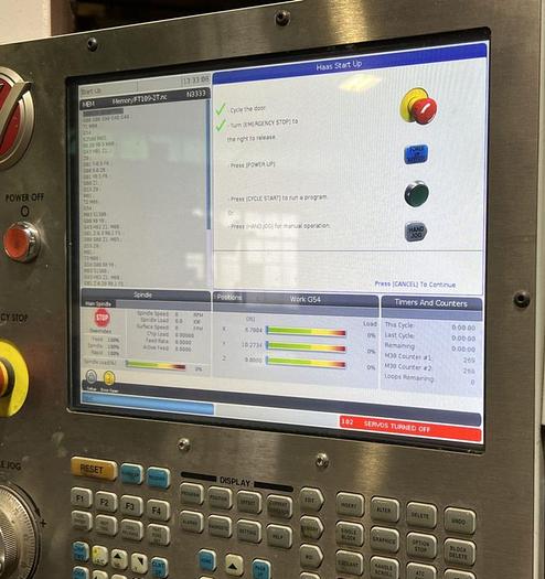 Used 2017 HAAS TM-3P 4-Axis CNC Vertical Machining Center