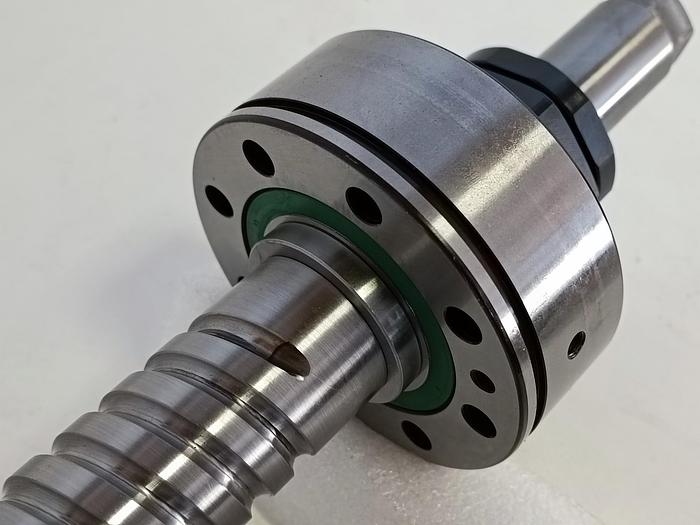 Geschliffener Präzisions Kugelgewindetrieb mit Lager, D40 mm, 908 mm, Steinmeyer, neu