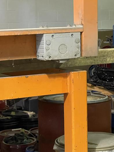 Used LINCOLN SYSTEM 55 WITH FANUC M710iC/20L TORCH CUTTING CELL WITH DUAL ROLL IN ROLL OUT TABLES