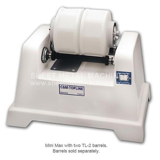 C&M TOPLINE 2 Bar 2 Speed Rotary Tumbler Base MINI MAX