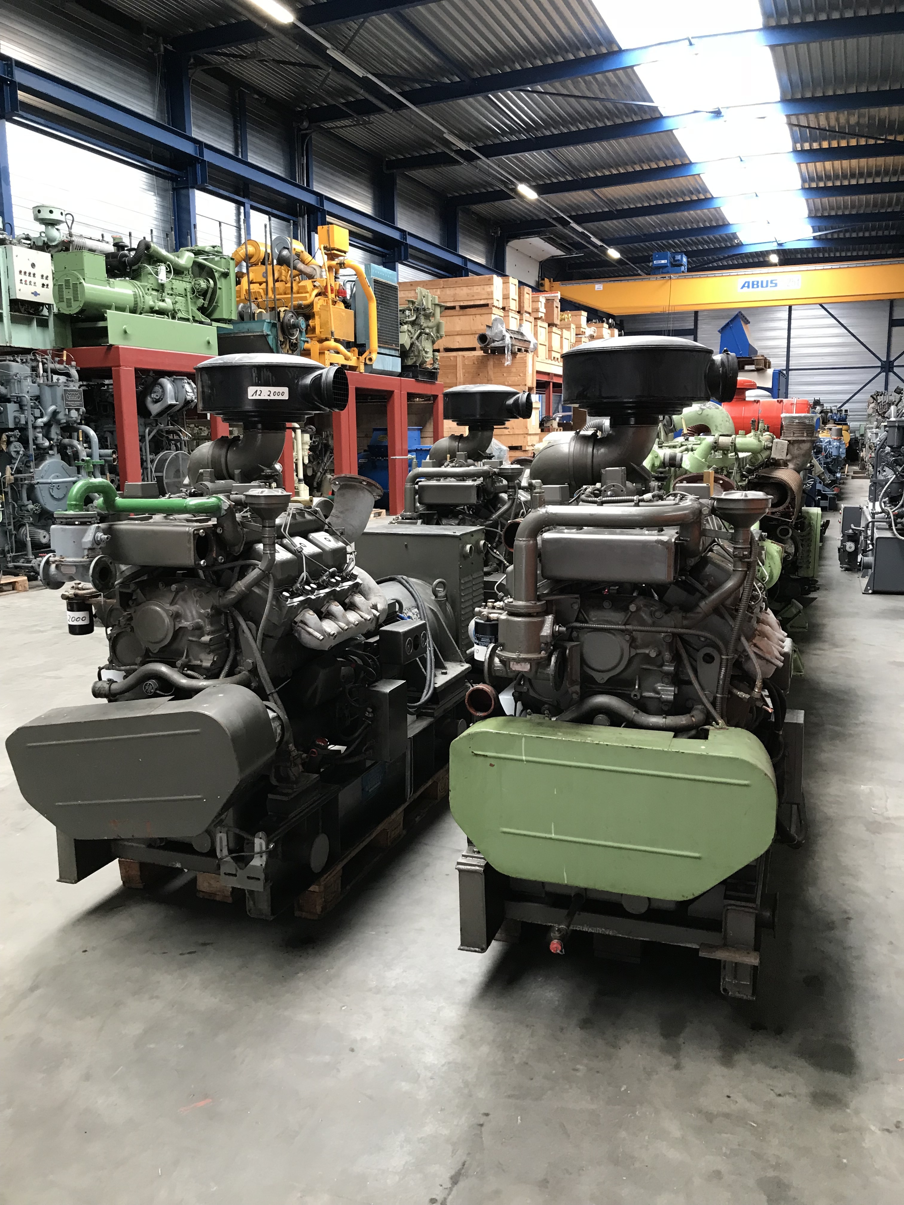 Used 1988 MWM TBD 234-V6 / A.VAN KAICK GEN.SET 250 KVA