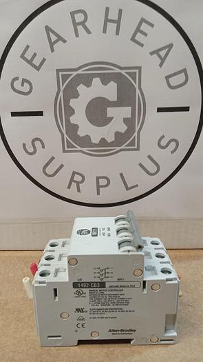 Used Allen-Bradley 1492-CB3 G200 Series C 20A Circuit Breaker