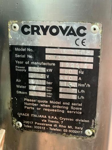 D'occasion CRYOVAC VC14 VACUUM PACKER