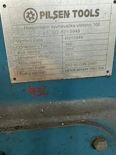 Used Borer Horizontal Floor Type CNC WD160