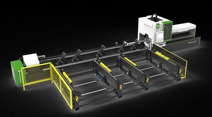 Hytube 65305 21' 12" 3kW Tube Laser w/ Magazine Loader