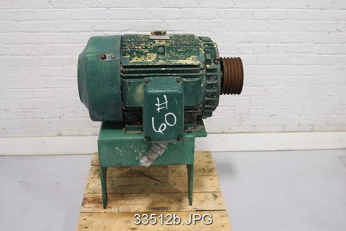 Used General Electric 5KS326SS208A 50 Hp, 1780 Rpm, 460 Volts Ac Motor #33512