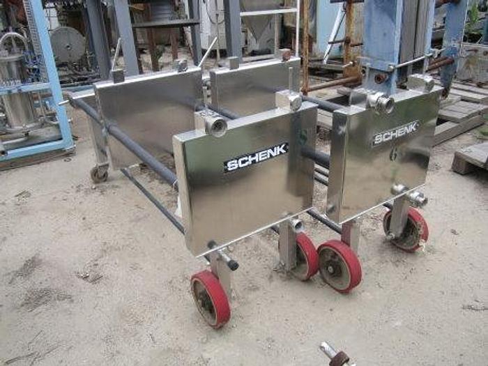 Used Filter, P&F, Frame Only, S/st, Schenk, Portable (2) #S738246