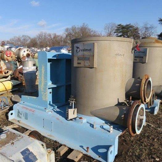 Used VALMET MDL T9 STAINLESS STEEL DELTA PRESSURE SCREEN