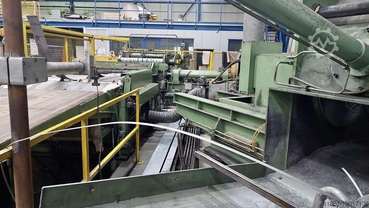 Used Taglio lamiere da bobina usata totalmente automatica di Marca HEGO Tedesca .