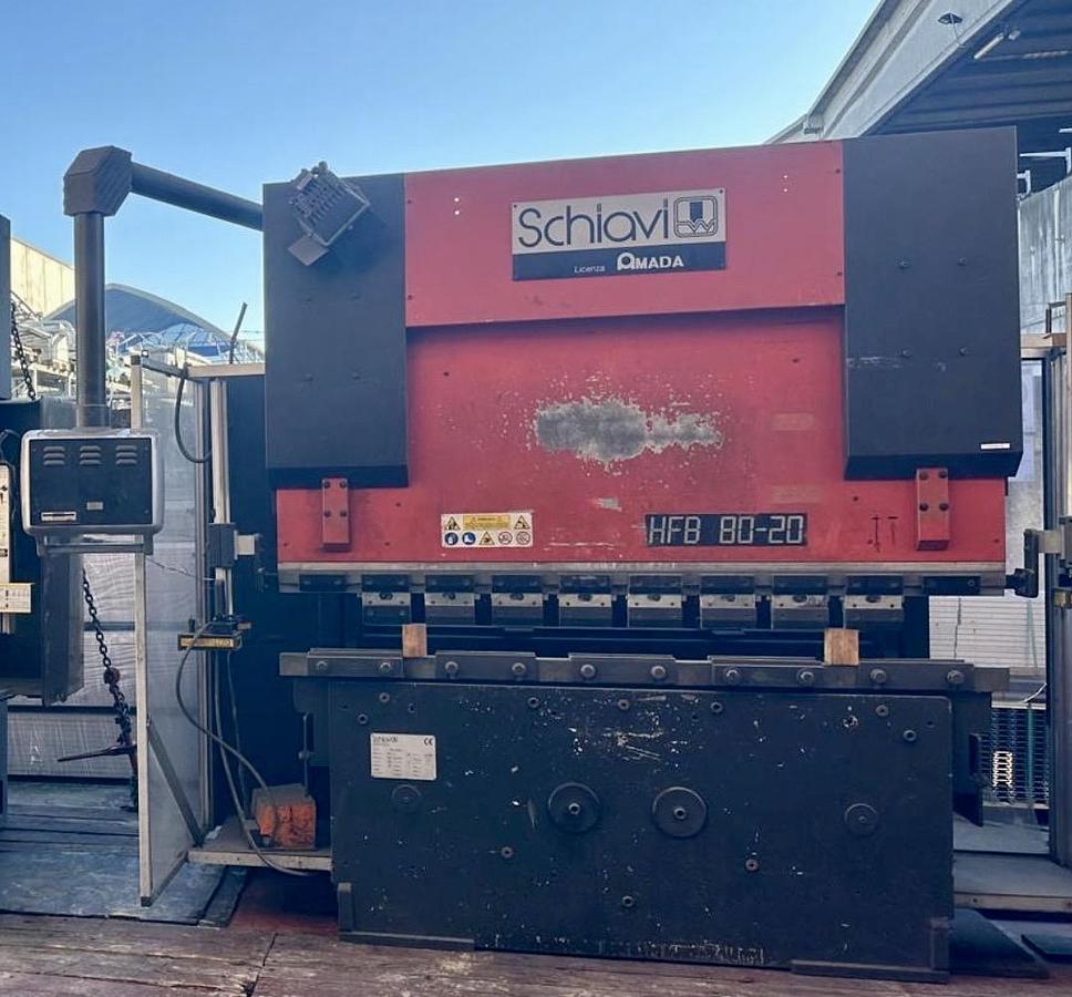 Usato PRESSA PIEGATRICE SCHIAVI OMADA HFB 80 - 20