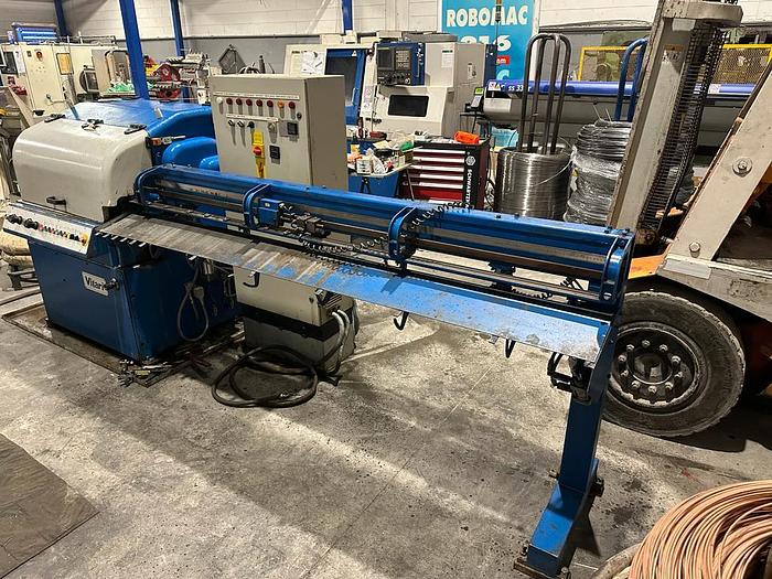 Ricondizionato Raddrizzafilo Vitari Nr 210 Raddrizza taglia Barre 