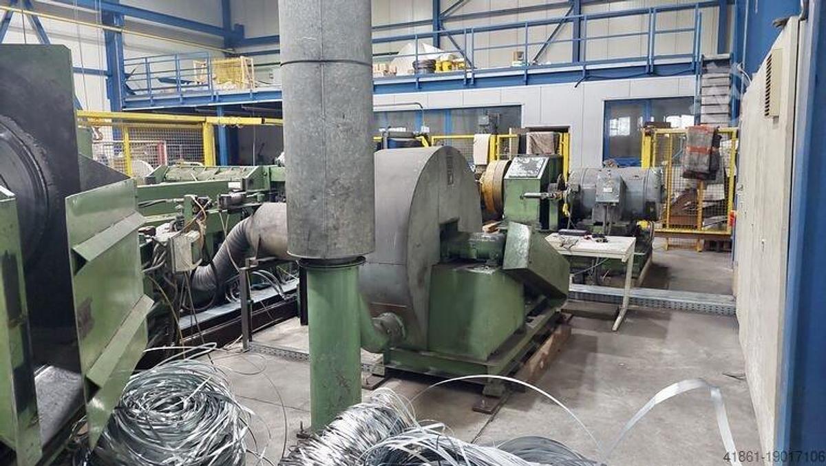 Used Taglio lamiere da bobina usata totalmente automatica di Marca HEGO Tedesca .