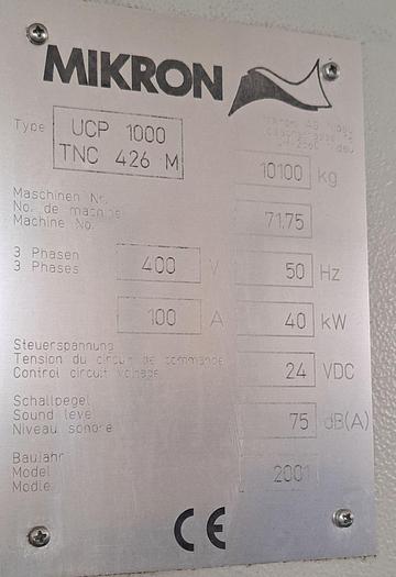 Ricondizionato CENTRO Di LAVORO MICRON 