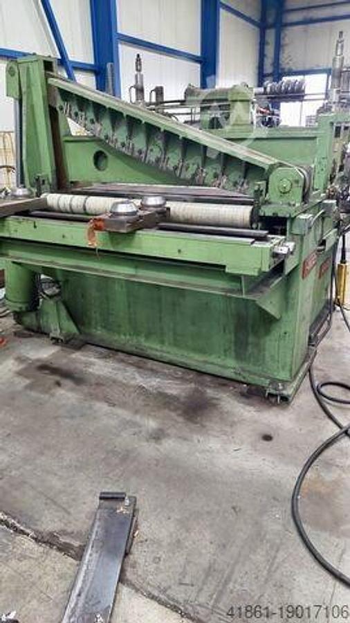 Used Taglio lamiere da bobina usata totalmente automatica di Marca HEGO Tedesca .