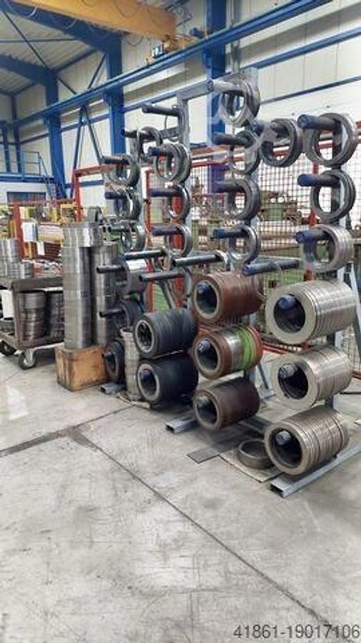 Used Taglio lamiere da bobina usata totalmente automatica di Marca HEGO Tedesca .