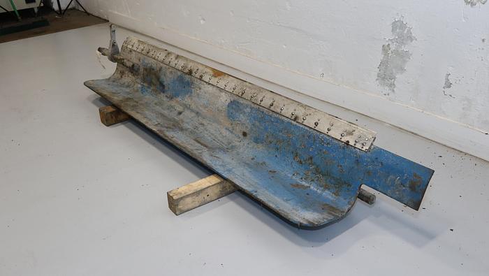 Used Doctor Blade, 91" Long Doctor Back and Holder #37220