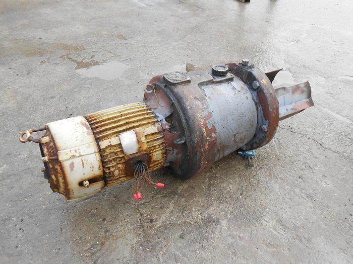 Used Mixer, Agitator, 20 HP, 230/460 VAC, 1800/84 RPM Drive only. #S742159