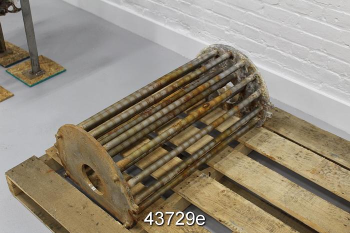 Used Eriez Magnetic Trap, 14x14, 15 Magnetic Tubes #43729