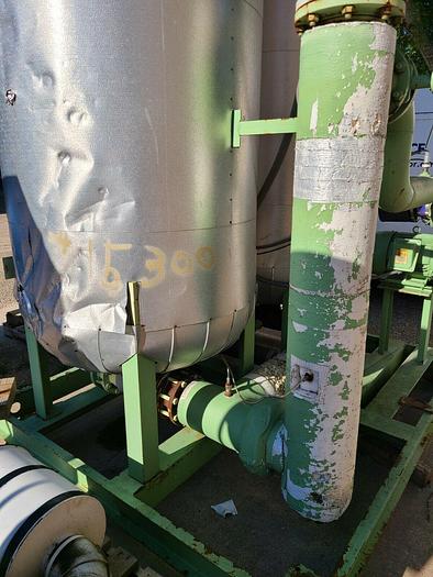 Refurbished Desiccant air Dryer Sullair 4300 cfm Heated Blower purge Twin Tower