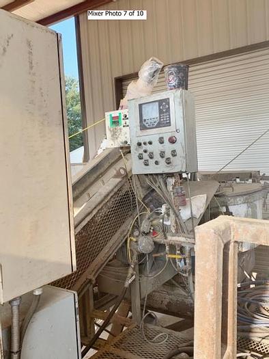 Used Voeller Cyclo Pan Mixer Portable Concrete Batch Plant