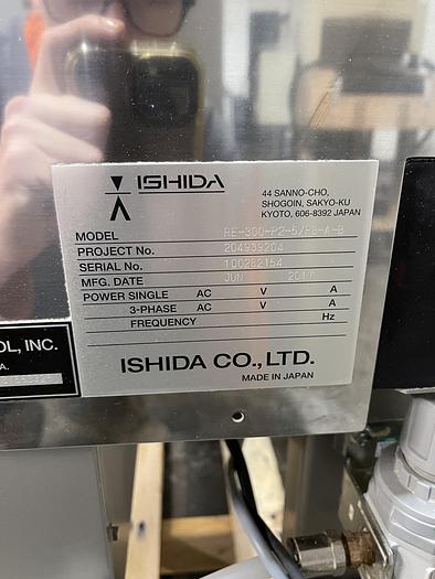 Used Ishida DACS-GN-S300-58/PB-N-S, RE-300-P2-5/PB-A-B