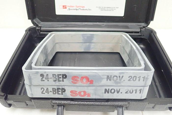 Used Indian Springs SC Sulfur Dioxide Tank Car/Truck Gasket Set ~ SO2 Kit EPDM Gasket