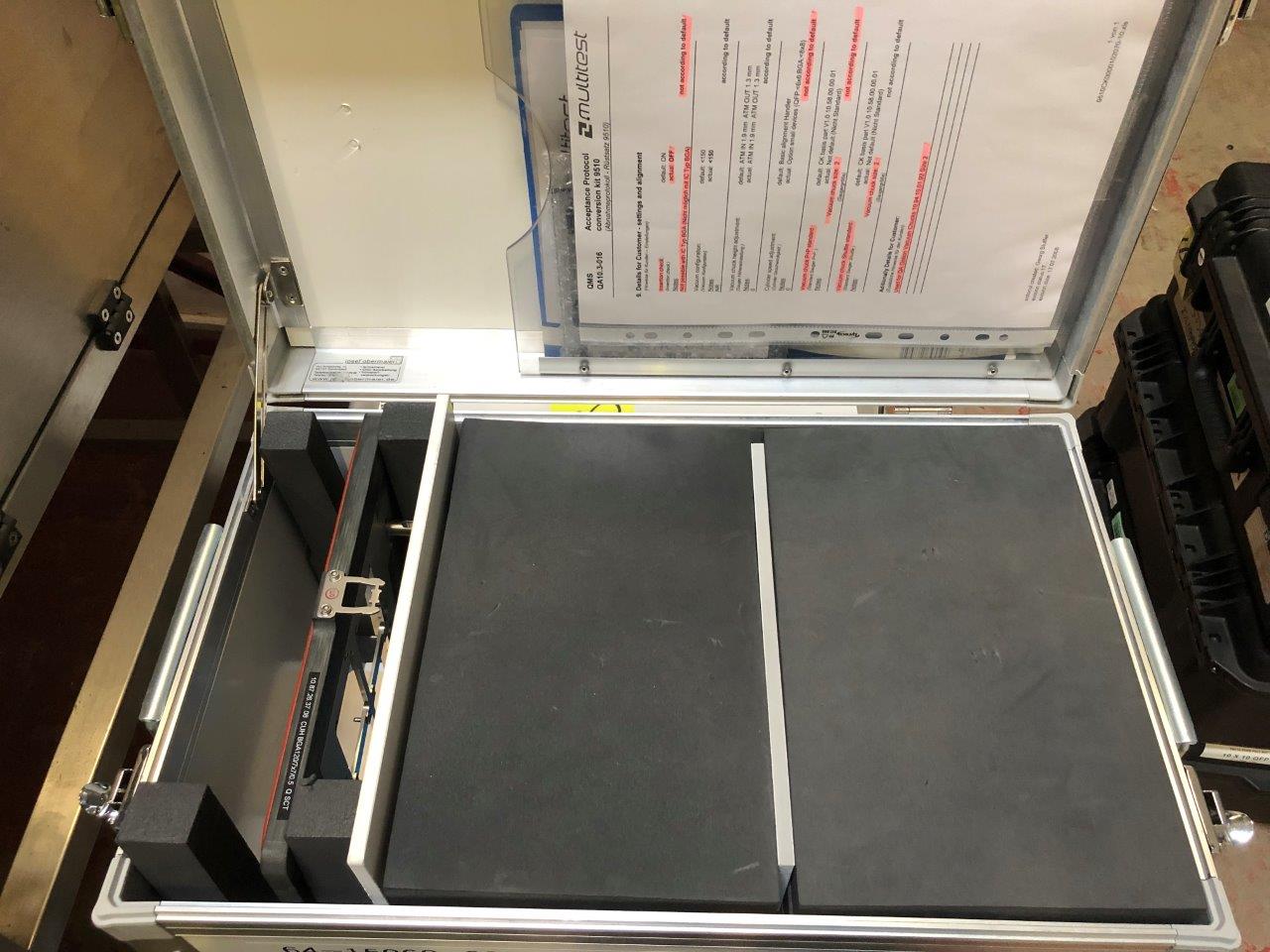 Used Multitest 120 BGA 7x7mm Test Handler Kit for MT9510