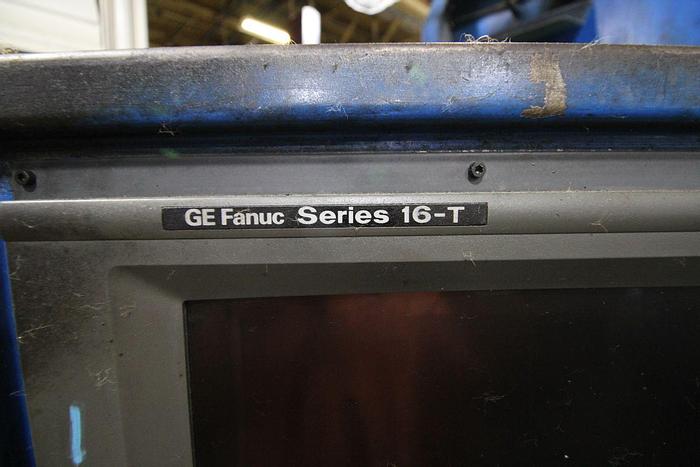 Used SAGINAW MACHINE SYSTEMS AC450MD-2 TWIN SPINDLE VERTICAL CNC LATHE