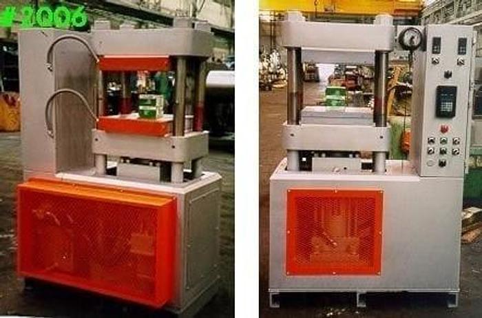 Used 100 TON 4 POST HYDRAULIC PRESS – 18 in. X 18 in. – NEW (#2006)