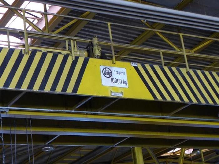 Gebraucht Brücken - Kran 10to. DEMAG DH 525 H12