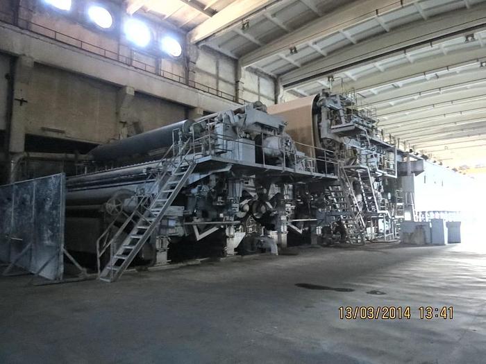 Used 268" (6.80M) WIDE NEWSPRINT GAPFORMER 100.000 TPY 780MPM (2560 FPM)