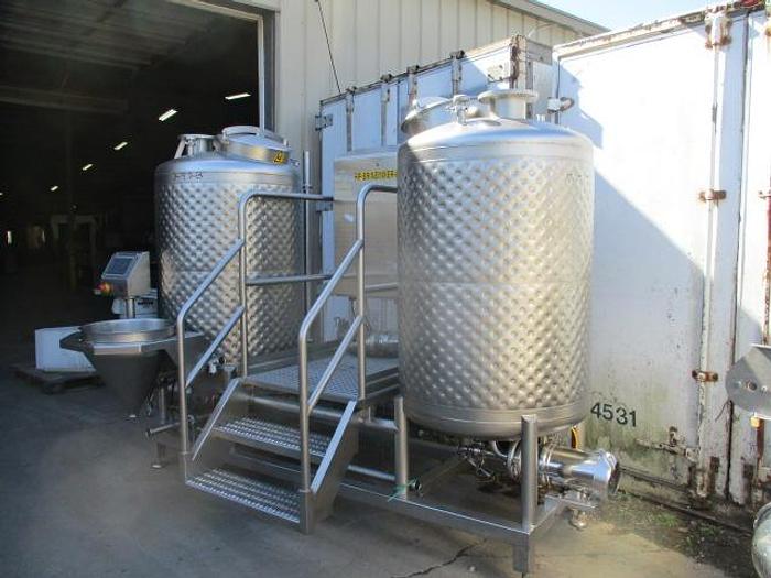 Used Wolftec/Polar Brine Mix & Chill System; Md#PDS250C-012-AB