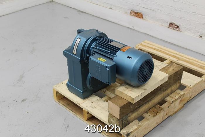 Unused Sew-Eurodrive (THE SNUGGLER) Gear Drive With 5 Hp Motor (Unused Storeroom Spare) #43042