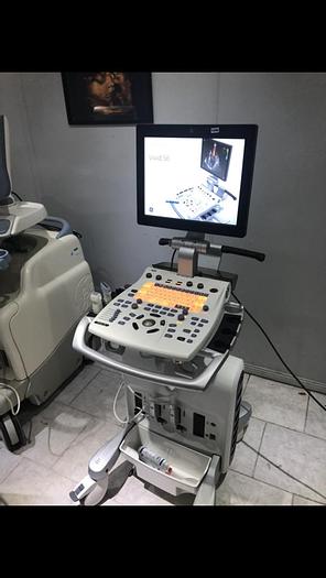 Used GE Vivid S6 Ultraschallsystem mit Flat Monitor, 2x Sonden