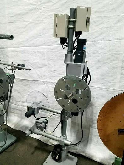 Used Multi Reel Motorized Coil Feed with Controller for Stamping Press Side Take up