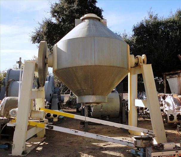 Used 100 CU. FT. GEMCO DOUBLE CONE BLENDER - 304 S/S