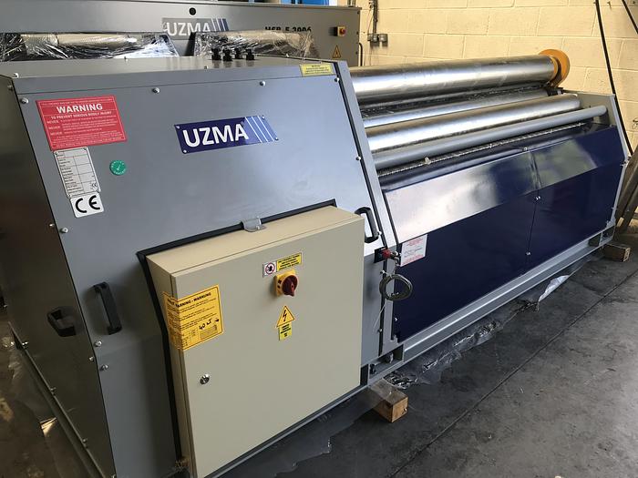 UZMA  4 roll Hydraulic bending rollers 3mm - 22mm  1050mm - 4000mm
