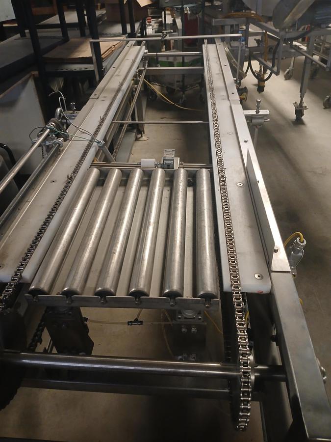 Like-new Oven rack loading line